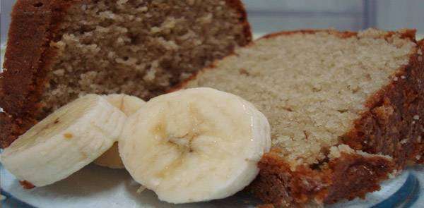 Bolo de Banana - Comidinhas do Chef