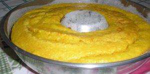 Bolo de Milho com Leite Condensado