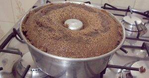 Bolo de Chocolate de Liquidificador