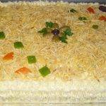 Torta Fria De Pão De Forma Com Frango