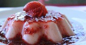Flan de Gelatina com 3 Ingredientes