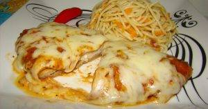 Frango à Parmegiana Simples
