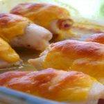 Rolinhos de Filé de Frango