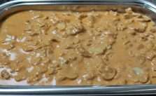 Strogonoff de Carne Simples
