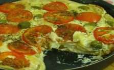 Torta Pizza de Liquidificador