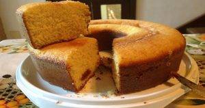 Bolo de Fubá Caipira