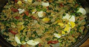 Farofa de Couve Completa