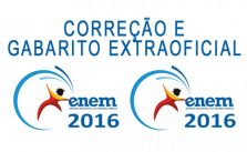 GABARITO EXTRAOFICIAL DO ENEM 2016