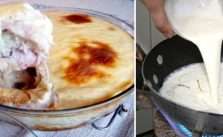 Arroz de Forno com Molho Branco