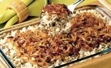 Receita Arroz com Lentilha