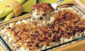 Receita de Arroz com Lentilha