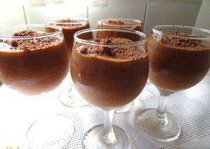 Mousse de Chocolate Mais Fácil do Mundo