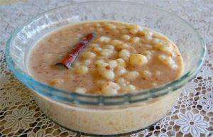 Receita de Canjica Junina