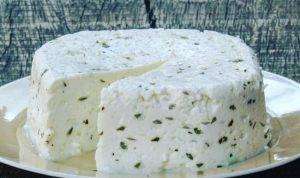 Receita de Queijo Caseiro Temperado
