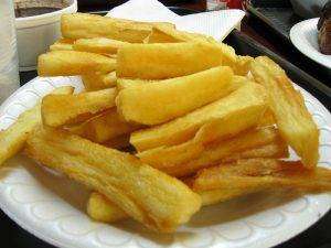 Mandioca Frita Super Crocante