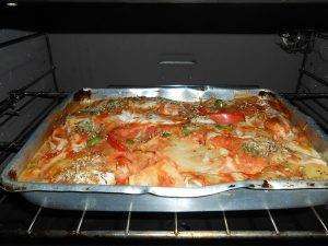 Receita de Filé de Merluza com Batata ao Forno