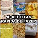 10 Receitas Rápida de Fazer
