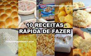 10 Receitas Rápida de Fazer