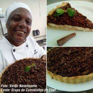 Torta de Cupuaçu com Ganache de Chocolate