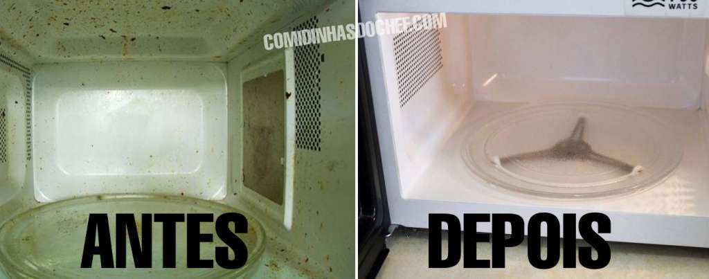 Como Limpar Microondas com Apenas 2 Ingredientes (Sem Esfregar)