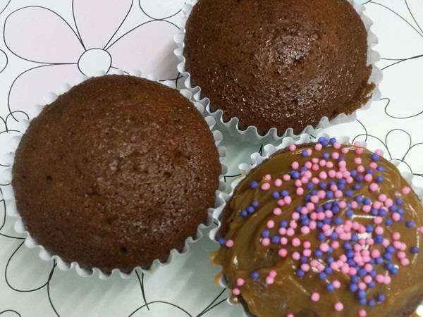 Cupcakes de Chocolate Feito no Liquidificador