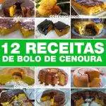 12 Receitas de Bolo De Cenoura de Liquidificador