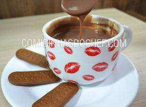Chocolate Quente de Microondas Com Maizena