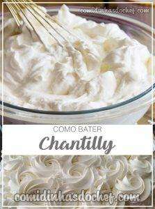 Como Bater Chantilly