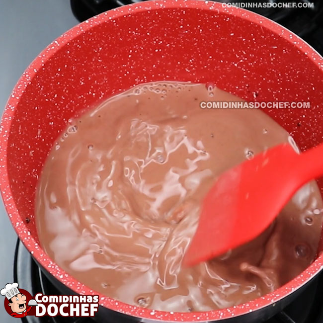 Geladinho de Chocolate (CHUP CHUP, SACOLÉ, DINDIN, JUJU) - Passo 3