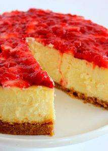 Receita de Cheesecake de Frutas Vermelhas