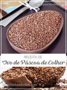Receita de Ovo de Páscoa de Colher