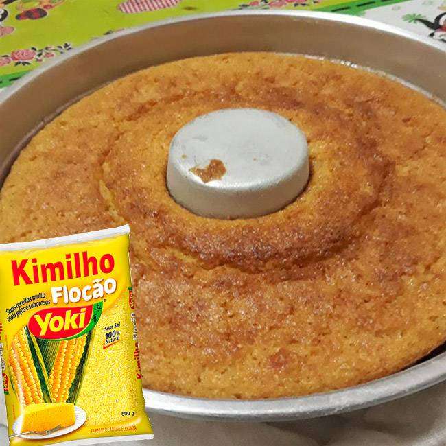 Bolo de milharina: simples e fofinho no liquidificador - Casa e Culinaria