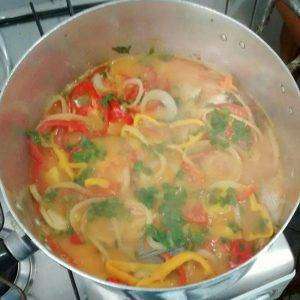 Filé de Peixe Cozido