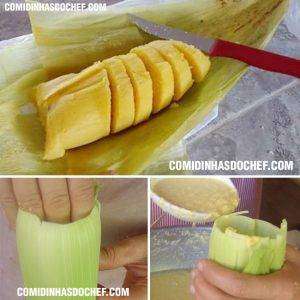 Receita de Pamonha Doce