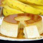 Pudim de Banana com Leite Condensado