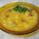 Sopa de Mandioca com Carne