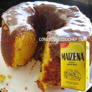 Bolo de Cenoura com Maizena