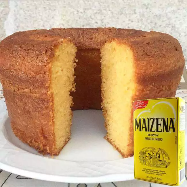 Bolo de FubÃ¡ com Maizena