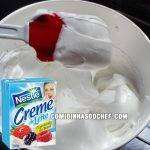 Chantilly com Creme de Leite de Caixinha