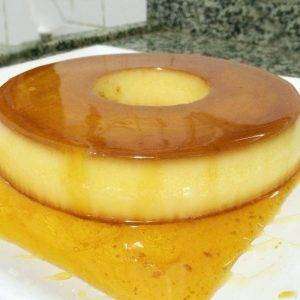 Pudim Assado no Forno do Fogão