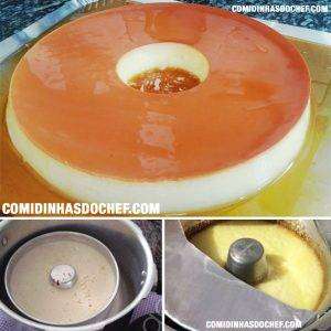Pudim na Panela de Pressão