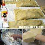 Massa de Pastel Caseiro com Pinga