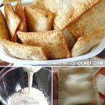 Massa de Pastel com Creme de Leite