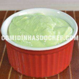 Molho Verde Para Hambúrguer