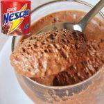 Mousse de Chocolate com Achocolatado