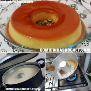 Pudim no Fogão