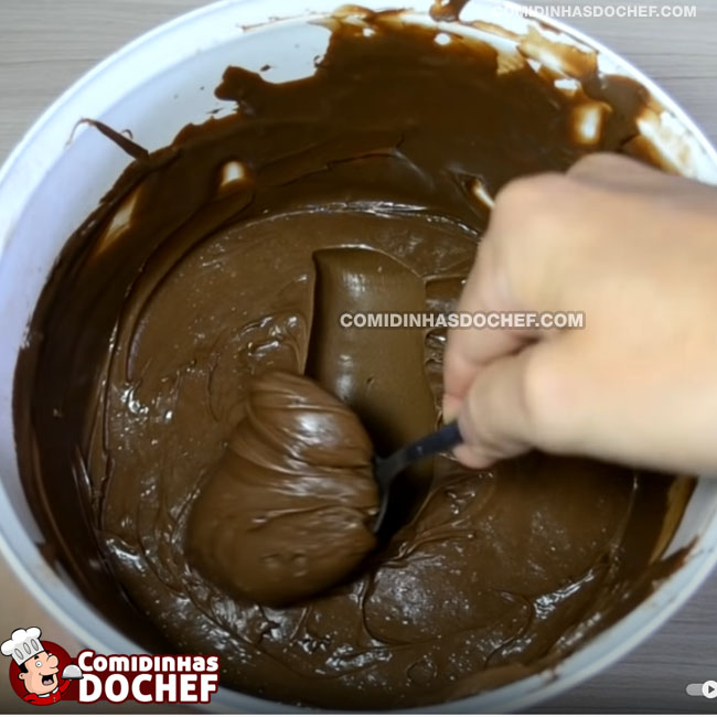 Recheio de Chocolate Meio Amargo - Passo 6