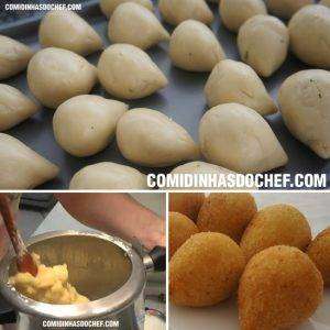 Massa de Coxinha Cozida