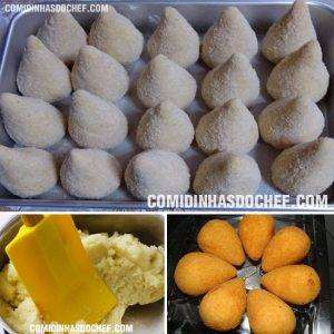 Massa de Coxinha com Leite