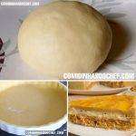 Massa de Empadão com Margarina e Creme de Leite